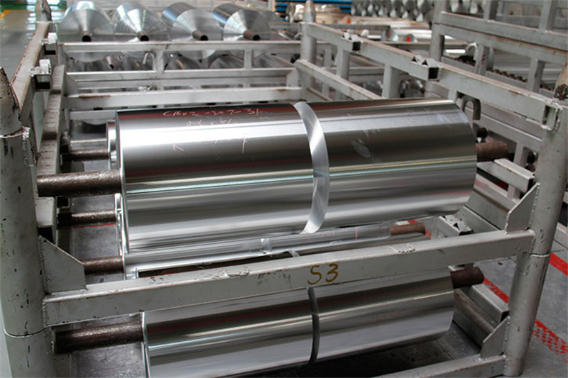1000 Series Thin Aluminum Foil Jumbo Roll H16 H24 ASTMB209
