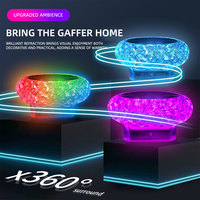 Nouvelle Lampe d'Ambiance LED USB pour Voiture, Effet Diamant, Plug and Play, Mini Lumière Décorative Intérieure, Vente Chaude