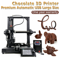 Impresora 3D de Chocolate 2026 Profesional Semiautomática de Grado Alimenticio Nueva con 1 Año de Garantía DIY para Panadería Tienda de Regalos Personalizados