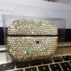 Nueva llegada de <span class=keywords><strong>lujo</strong></span> 3D Bling Sparkle Full Diamonds estuche rígido para <span class=keywords><strong>Airpods</strong></span> 2 3 Pro Case - Product Image 6