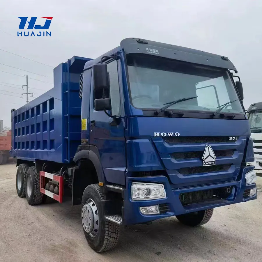 Sinotruk giá Ethiopia Sino sử dụng và mới HOWO 6x4 16 20 mét khối 10 bánh xe tipper xe tải khai thác mỏ xe tải để bán