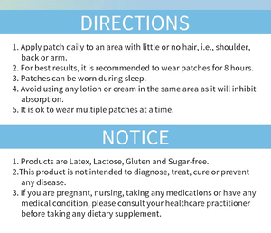 Parche de Concentración MQ ODM OEM Chino 100% Natural, Seguro y Efectivo, Certificado CE Clase I, Sin Efectos Secundarios, para el Trabajo/Escuela/Deportes - Product Image 2