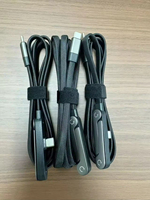 Kabel Pengisi Daya USB C 2 in 1 240W dengan Penyangga Ponsel, Pengisian Cepat PD, Kabel Data Tipe C, Penyangga Ponsel Gaming Melengkung