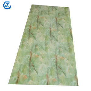 UVコーティング3DプリントPVC帯電防止大理石壁パネルシート光沢/滑らか/テクスチャ表面カスタム切削加工材料 - Product Image 2