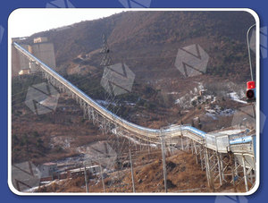 Lona de goma, grava redonda, máquina móvil, entrada de piedra, cinta transportadora de transporte con tolva - Product Image 5