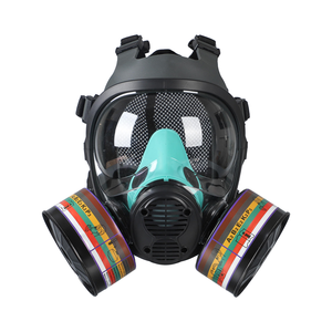 CE Certified Factory Silicone High Quality Anti Nuclear Radiation Gas Mask Against Chemical Industrial Full <b>Face</b> Respirator - Product Image 4