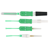 Conector Rápido SC APC para Empalmes FTTH, Conector de Fibra Óptica SC APC UPC