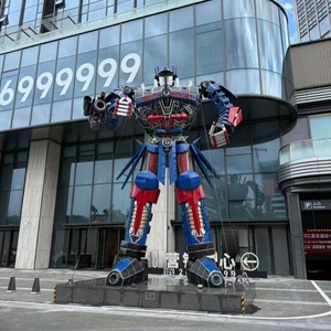 Modelo <span class=keywords><strong>de</strong></span> Auto Autobot, Pintura Brillante Realista, Resina Reforzada, Estatua <span class=keywords><strong>de</strong></span> Robot Gigante <span class=keywords><strong>de</strong></span> Fibra <span class=keywords><strong>de</strong></span> Vidrio, Decoración para Tiendas <span class=keywords><strong>de</strong></span> Autos y Concesionarios 4S - Product Image 5