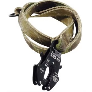 Correa de perro táctica de entrenamiento resistente de nylon impresa personalizada con clip de rana - Product Image 3