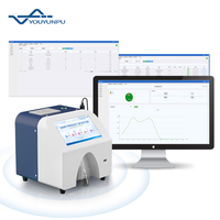 Milk Analyzer Ultrasonic Automatic With Printer Milk Analyzer Machine Price for Laboratory Cow Milk Fat Tester Dairy Analyzer
