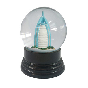 Grande boule à neige souvenir Paris France <span class=keywords><strong>Tour</strong></span> Eiffel 3d en résine vierge avec logo personnalisé - Product Image 5