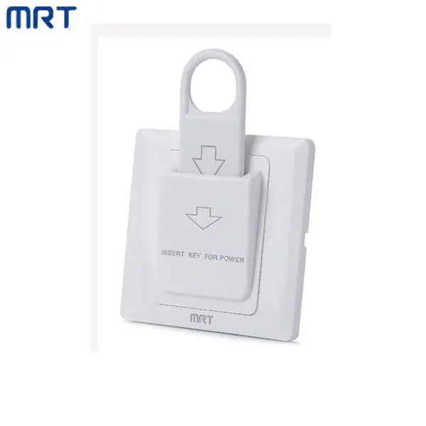 MRT marka profesyonel üreticisi AC220V 40A manyetik anahtar kartlı lamba anahtarı otelde kullanılan