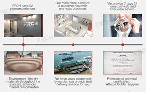 Custom Stone Fashion Front Office Hotel Beauty Salon Recepción Mostrador Muebles Diseño - Product Image 6