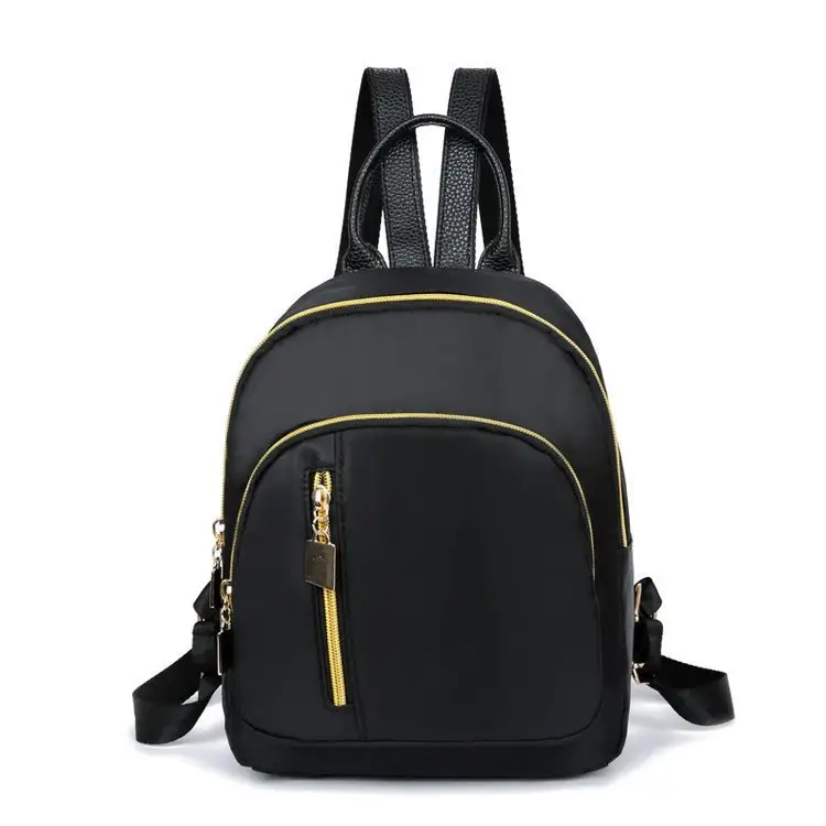 New Design Outdoor Fashion Custom Design Mini Backpack Small Rucksack Black Waterproof Girls Casual Women's Backpacks
