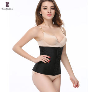 Prezzo di fabbrica Direttamente All'ingrosso Nero/Nudo/Rosa/Viola/Bule Plus Size Faja delle Donne Underbust Traspirante vita Dieta Corsetto - Product Image 2