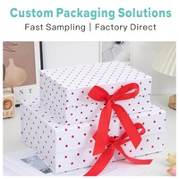Boîte d'emballage magnétique rigide en carton de luxe pour cadeaux, avec emballage cadeau pliable, vente en gros