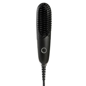 Mini Plastic Electric <strong>Beard</strong> Heated and Hair Straightener Comb Hair Straightening <strong>Brush</strong> - Product Image 4