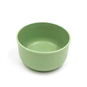 Maxxiang Wheat Straw Bowl 4 Piece Set Solid Color Round Bowl For Child Home Use - Product Image 5