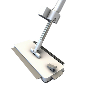 Serpillère plate en microfibre pour nettoyage humide et sec avec <span class=keywords><strong>seau</strong></span>, serpillère <span class=keywords><strong>à</strong></span> raclette pour sols, kit 6-en-1 avec plumeau - Product Image 4
