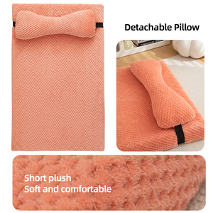 Cama Ortopédica Grande de Espuma Viscoelástica para Perros con Almohada, de Felpa, para Invierno, con Logotipo Personalizado, Venta al Por Mayor del Fabricante - Product Image 4