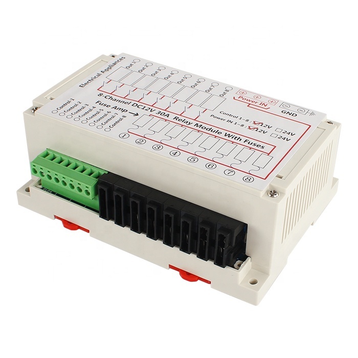 TYTXRV 8 Channel DC 12V 30A