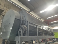 Séparateur industriel de tambour rotatoire d'écran de trommel pour l'usine de recyclage des déchets