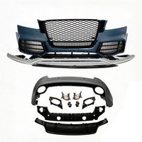 Pièces de voiture A5 S5 B8 Pare-chocs avant arrière style RS5 Kits de carrosserie Kit de conversion avec calandre pour Audi A5 S5 B8 2008 2009 2010 2011