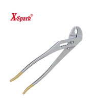 Pince à bec d'oiseau italienne X-Spark en acier métrique pour l'artisanat du cuir DIY, outil de maroquinerie, pince pour cordonniers, charpentiers, ébénistes