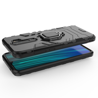 Coque de téléphone portable magnétique avec anneau métallique en tpu de styliste, pour xiaomi redmi note 8 pro