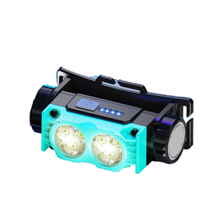 Nouvelle lampe frontale LED rechargeable pour <span class=keywords><strong>la</strong></span> pêche nocturne en plein air, l'exploitation minière, charge USB TYPE-C, lumière de travail puissante, fonctions de réparation magnétique - Product Image 6