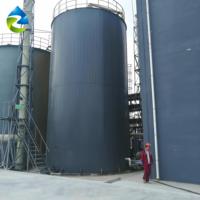 Réacteur anaérobie à couverture de boues à flux ascendant à haute concentration pour eaux usées, capacité 1000L-5000L, type IC, à fonctionnement automatique