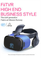 Fiit VR 3F 2023 helm Virtual Reality netral mode baru Headset Stereo Game 3D dengan kacamata Audio Surround