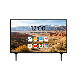 หน้าจอสัมผัสแบบอินเทอร์แอคทีฟขนาด 75 นิ้ว สำหรับการศึกษา พร้อม OPS จอแบน LED 4K สมาร์ทบอร์ด ระบบแอนดรอยด์ วินโดวส์ สำหรับโรงเรียนและห้องเรียน - Product Image 1