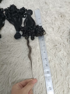 Letsfly - Extensiones de Cabello Rizado Natural Brasileño Remy, Cabello Humano Virgen al Por Mayor, 12 Pulgadas - Product Image 3