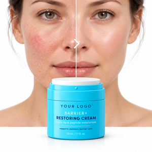 Crema Hidratante Reforzadora de Barrera Cutánea, Repara la Piel Dañada, Ilumina, Crema con Triple Péptido Lipídico - Product Image 2