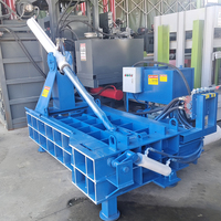 Compacteur de ferraille métallique horizontal en aluminium de qualité supérieure, équipement de recyclage manuel, presse à métal automatique