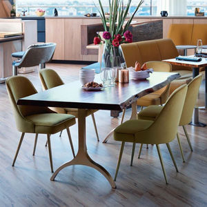 Nhà hàng ánh sáng sang trọng ăn uống ghế kim loại tự<span class=keywords><strong>a</strong></span> lưng internet-nổi tiếng thiên nga ghế Bắc Âu hiện đại Thiết kế ghế thiên nga cho khách sạn nhà - Product Image 4