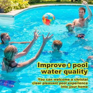 Filtre minéral de remplacement jaune W28000-W28002 pour <span class=keywords><strong>Nature2</strong></span> Duoclear 25 35, adapté aux piscines de 3,5 k gallons - Product Image 6