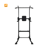 Équipement de Fitness de Gymnastique Multifonction Barre de Tractions, Station à Dips, Barre Horizontale, Banc de Musculation, Power Tower