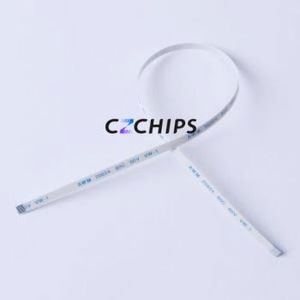 FC-0.5B-6P-250mm FFC Cable (Flexible Flat Cable) P=0.5mm Connector 6P 0.5mm 0.3mm Non-Inverting - Product Image 1
