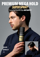 OEM/ODM Spray épaississant pour cheveux pour hommes Design personnalisé pour cheveux fins et secs et extensions de cheveux
