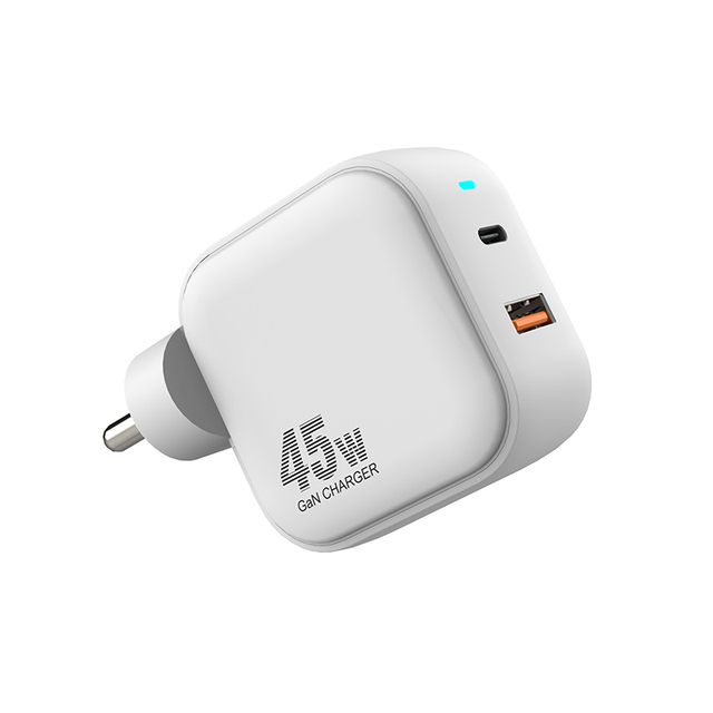 India Plug 45W Type C PD QC3.0 Adapter Super Fast Charging for Samsung for Galaxy S20 S22 Ultra Fast Charger OTP Protection GAN