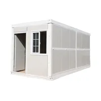 Installation rapide, maison préfabriquée Granny Pod, construction en structure métallique, mini-maisons, maison conteneur pliable X