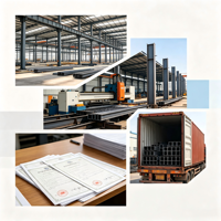 Nave Agrícola Prefabricada de Acero, Estructura de Almacenamiento Agrícola, Cobertizo para Equipos Agrícolas, Duradero y Económico