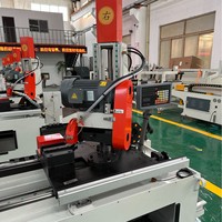 Doppelkopf-PVC- und Metallrohrschneidemaschine Halbautomatisch 380V 5kW Jiangsu Hersteller