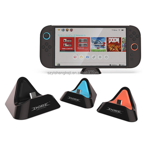 Dock di ricarica portatile a triangolo <span class=keywords><strong>singolo</strong></span> Base in plastica ABS tipo-C carica rapida Stander per Console di gioco interruttore NS2 accessorio - Product Image 2