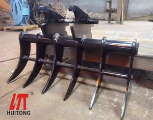 Rakes Personalizáveis para Escavadeiras de 23-25 Toneladas: <span class=keywords><strong>Rake</strong></span> de Escova, <span class=keywords><strong>Rake</strong></span> de Caçamba e <span class=keywords><strong>Rake</strong></span> para Limpeza de Terreno - Product Image 3