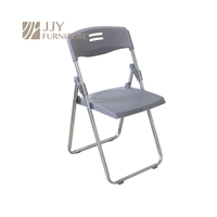JJY-ZDY-C006 chaise pliante blanche robuste de HDPE pour l'option en gros empilable portative d'événements extérieurs