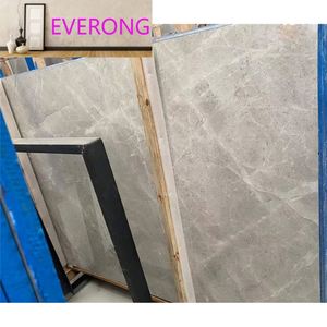 Dalles de marbre gris dolomite moderne pour sols de villas et décoration de salons, surface polie, technique naturelle pour hôtels - Product Image 4