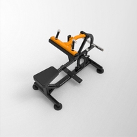 Appareil de musculation des mollets assis professionnel de qualité supérieure en acier, réglable, ergonomique, avec fonctions de sécurité et de stabilité
